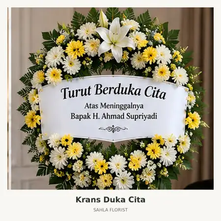 Krans Bunga Duka Cileungsi